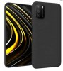 SILICONE CASE REAR BACK FOR Xiaomi Poco M3 black (OEM)