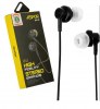 Aspor EA-21 Earphones black with built-in mic