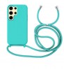 My Colors CarryHang Silicone Back Cover with Strap Turqoise (Galaxy S23 Ultra)