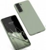 Θήκη ματ TPU σιλικονη μαλακή πίσω κάλυμμα για SAMSUNG S21 - ΓΚΡΙ ΜΠΕΖ (OEM)