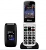 Maxcom MM824 με Μεγάλα Πλήκτρα, Ραδιόφωνο (Λειτουργεί χωρίς Handsfree), Πλήκτρο Έκτακτης Ανάγκης Κατάλληλο και για Ακουστικά Βαρηκοΐας Περιλαμβάνεται Φορτιστής, Καλώδιο, micro Usb, Hands Free και Βάση Φόρτισης