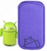 Μωβ Ανοικτό Θήκη - Suede Pouch - Για Κινητά Android