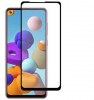 Screen Protector Covered Glass 9H-9D For Samsung Galaxy A21 Full Coverage - Full Glue Black (oem)