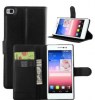 Leathertype black Stand Case for Huawei P8 MAX BLACK (OEM)