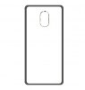 TPU Silicone back cover case Clear with frame black for Samsung Galaxy J3 (2017) J330 (oem)