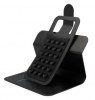 Θήκη Universal Flip Book Large για Κινητά Τηλέφωνα 4''-4.7'' Rotating Stand Μαύρο