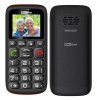 Maxcom MM428BB (Dual Sim) Big Buttons Phone with Flashlight and Emergency Key (Black)