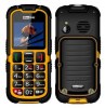 Maxcom Strong MM910 (Dual Sim) Water & Dust Proof IP67 Orange-Black Rugged Phone with Flashlight, Radio (Handsfree-Free), and Camera