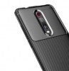Carbon Fiber Shockproof TPU Phone Case Cover for Xiaomi Mi 9T / Redmi K20 Pro Black (OEM)