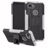 Shockproof Tough Rugged Back Cover WHITE - Google Pixel 2 XL (OEM)