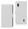 LG Optimus G E 973 / E975  Leather Wallet Case LGOGE975LWCW OEM