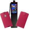 Nokia Lumia 1520 - Leather Flip Case Magenta (OEM)