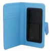 Universal Flip Book Large Case for 4-inch - Phones (4.7-inch) (Gel Blue)