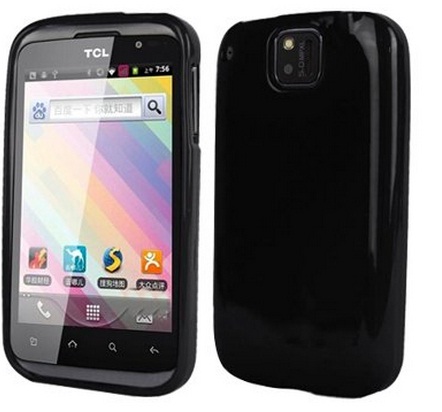 Θήκη Σιλικόνης για Alcatel One Touch OT-991 Μαύρο (OEM)