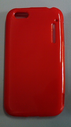 Θήκη Σιλικόνης για Alcatel One Touch (OT-995) Κόκκινο (OEM)