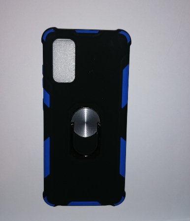 Θήκη  Armor + PCγια Samsung S20 Black & Blue (OEM)