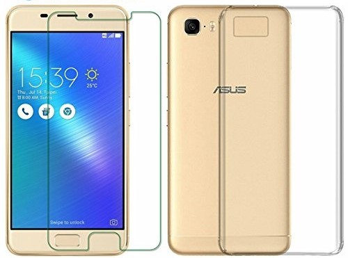 ASUS ZENFONE S3 SILICONE CASE AND TEMPERED CLASS ASUS