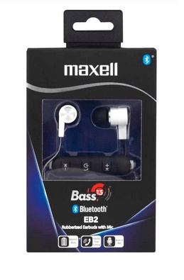 B13-EB2 Bass 13 BT Earphones - white