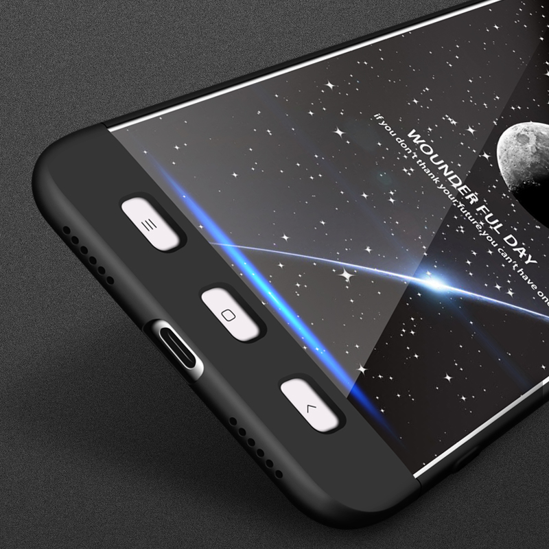 Bakeey™ Full Body Hard PC Case 360° Xiaomi Mi MAX 2 / Mi MAX 2 Global Version Black