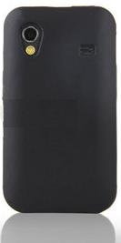 Black Silicone Skin Case Cover For Galaxy Ace S5830