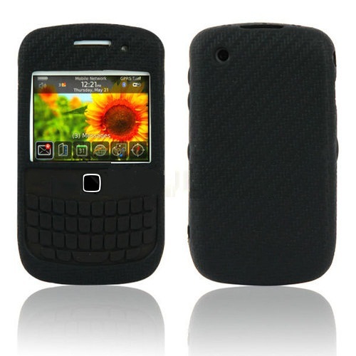 Silicon Case for Blackberry Curve 8520/ 9300 Black (OEM)