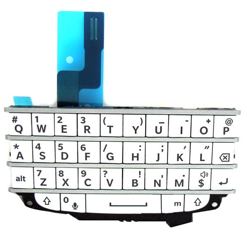 BlackBerry Q10 White Keypad Flex Cable