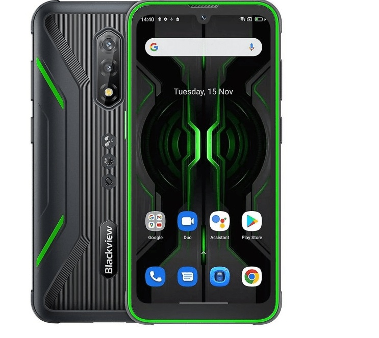 Blackview BV5200 PRO Smartphone (4GB RAM, 64GB ROM) (GREEN) (5180mAh Battery)