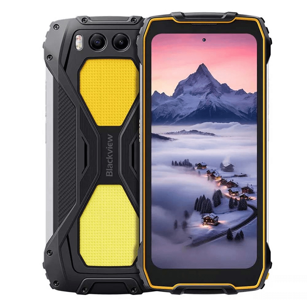 Blackview BV7300 Rugged Smartphone (6GB RAM, 256GB Storage, Octa-Core, NFC) (Orange) (EAN: 6931548319023) (6GB+256GB)