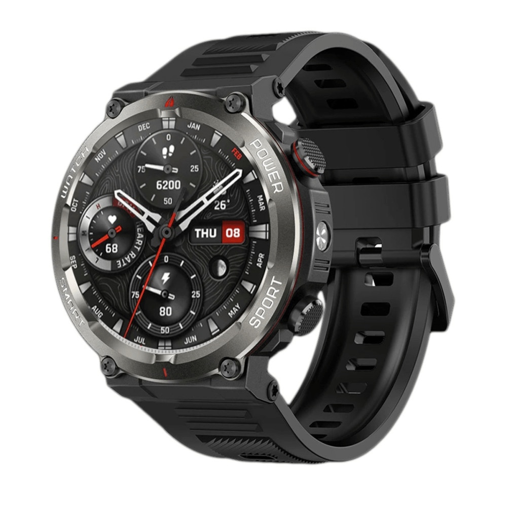 Blackview Multi-Function Smartwatch with Flashlight and GR Menu (Black) (6931548319351)