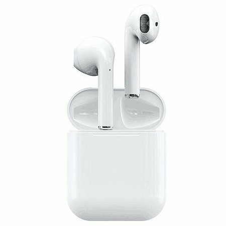 BLUETOOTH Cordless Headphones i11 TWS v5 + EDR / BLE - WHITE