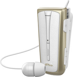 Bluetooth Ακουστικά iPro RH219s Λευκό/Χρυσό