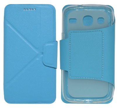 Book Case Ancus Classic for Samsung i8262D Galaxy Core Duos Light Blue (Ancus)