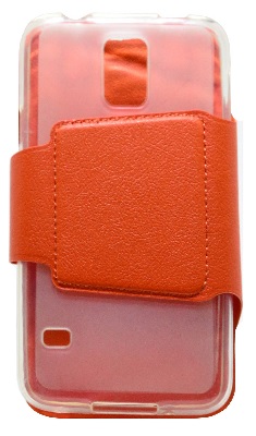 Θήκη Book Ancus Classic για Samsung SM-G900F Galaxy S5 Πορτοκαλί (Ancus)
