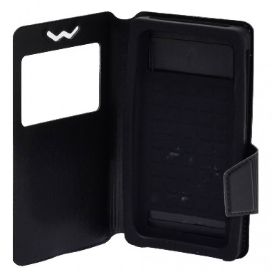 Θήκη Book Ancus S-View Elastic Universal Stick It για Smartphone 5.7