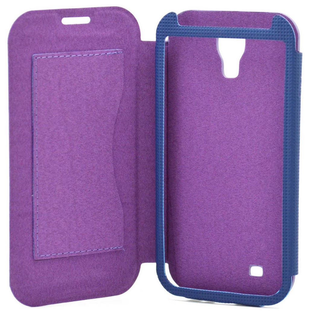 Ancus Book Case for Samsung Galaxy S4 / i9505 / i9500 / Vodafone Smart 4 (S4/Vodafone) (Purple) (Ancus)
