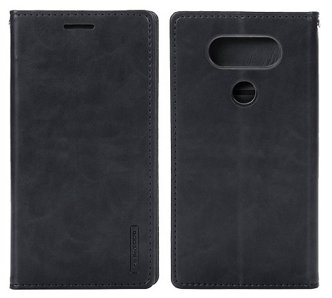 Book Flip Case Goospery Bluemoon for LG V20 F800 Black (Mercury)