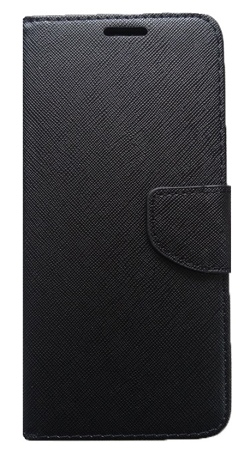 Huawei Mate 10 Lite Book-Style Leather Clothing Case & Stand - Black (oem)