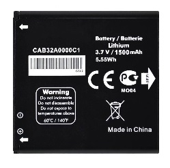 Battery for Alcatel One Touch OT-991 / OT-991D (OT-991/991D) (OEM) (Bulk) (CAB32A0000C1)