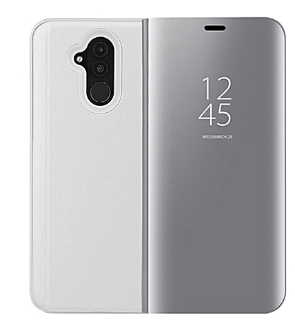 Clear View Case for Huawei Mate 20 Lite SILVER (OEM)