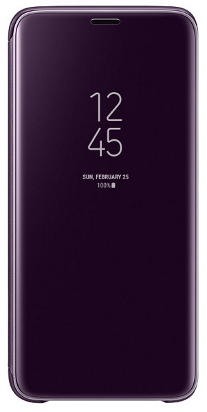Clear View Case for Huawei Y7 Prime (2019) Color Purple (oem)
