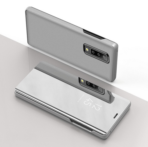 Samsung Clear Galaxy A7 Case (2018) Silver (OEM)
