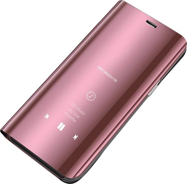 Clear View Silicone Case for Samsung Galaxy S10+ (Rose Gold) (oem) for Samsung Galaxy S10+ Color Rose