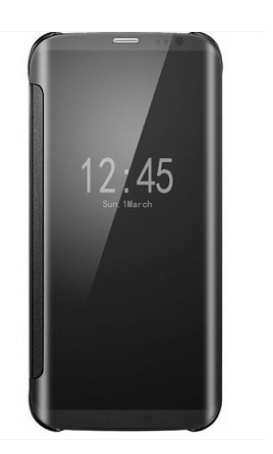 Clear View Case for Xiaomi Redmi  9 Black (OEM)