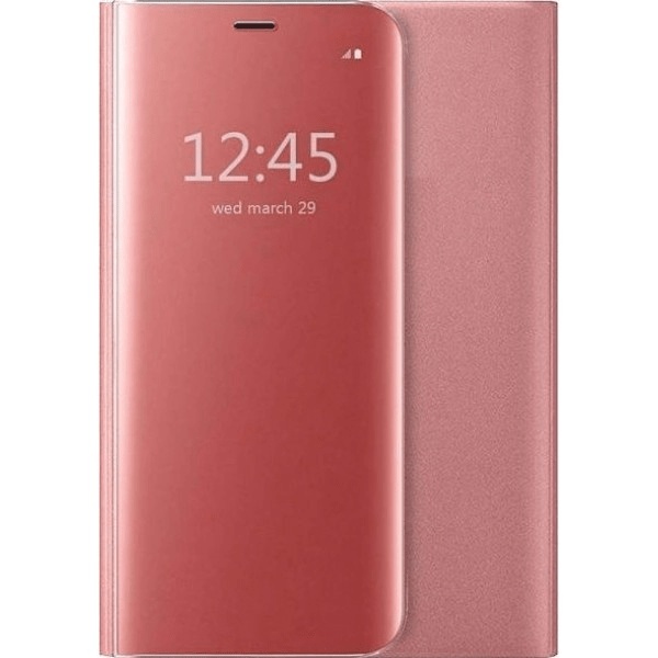 Mirror Clear View Cover Flip for Xiaomi Redmi Mi A2 Lite Bronze Rose (OEM)