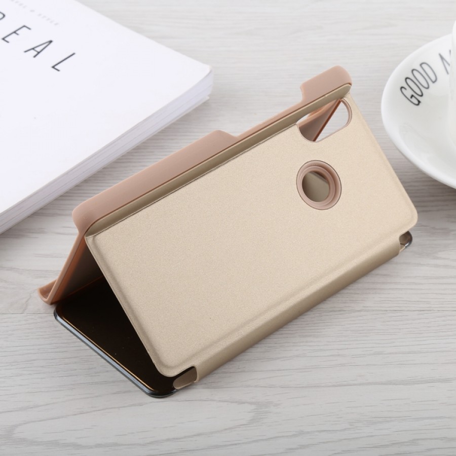 Clear View Case for Xiaomi Redmi Note 5 Gold (oem)