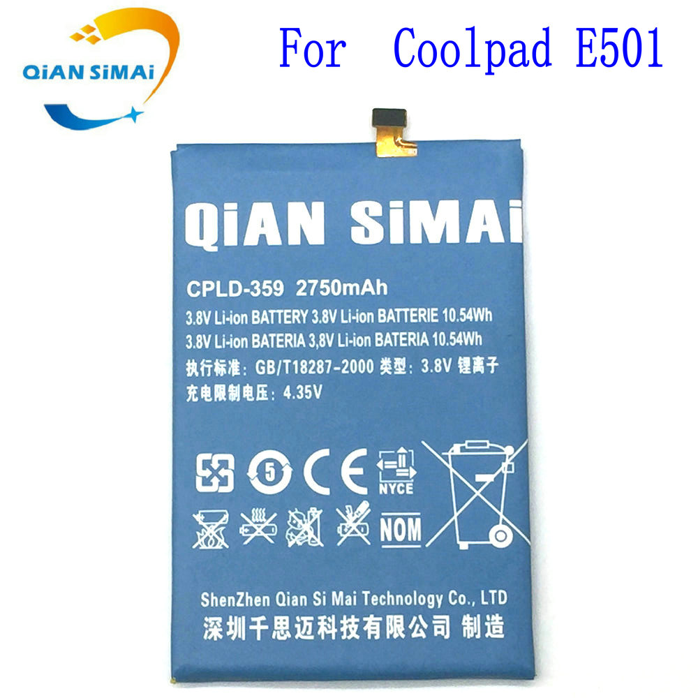CPLD 359 Replacement Battery for Coolpad E501 (2750mAh) (OEM)