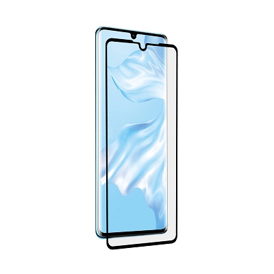 Screen Protector Curved Glass 5D Glass for Huawei P30 - Black