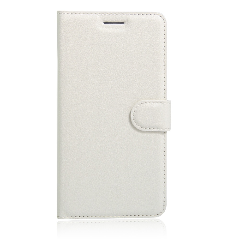 Leather case foldable for Huawei P10 Lite White (OEM)