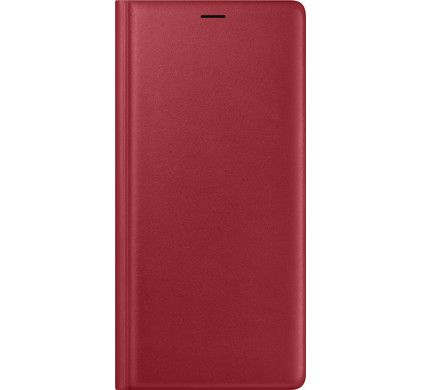 Leather case foldable for Samsung Galaxy Note 9 RED (OEM)