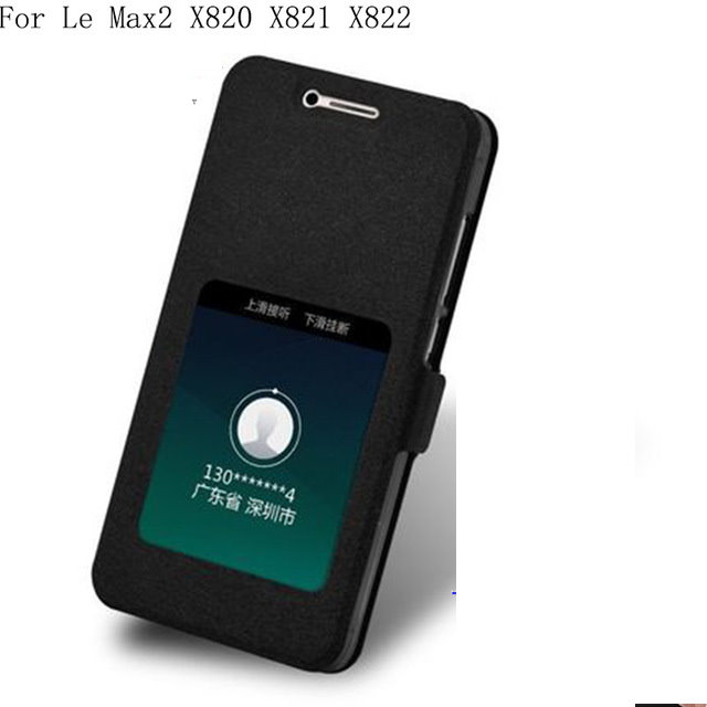 Letv Leeco Le Max2 X820 X821 X822 Case Cover Flip Leather With Smart View Window